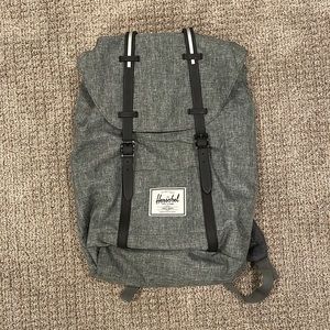 Grey Herschel backpack